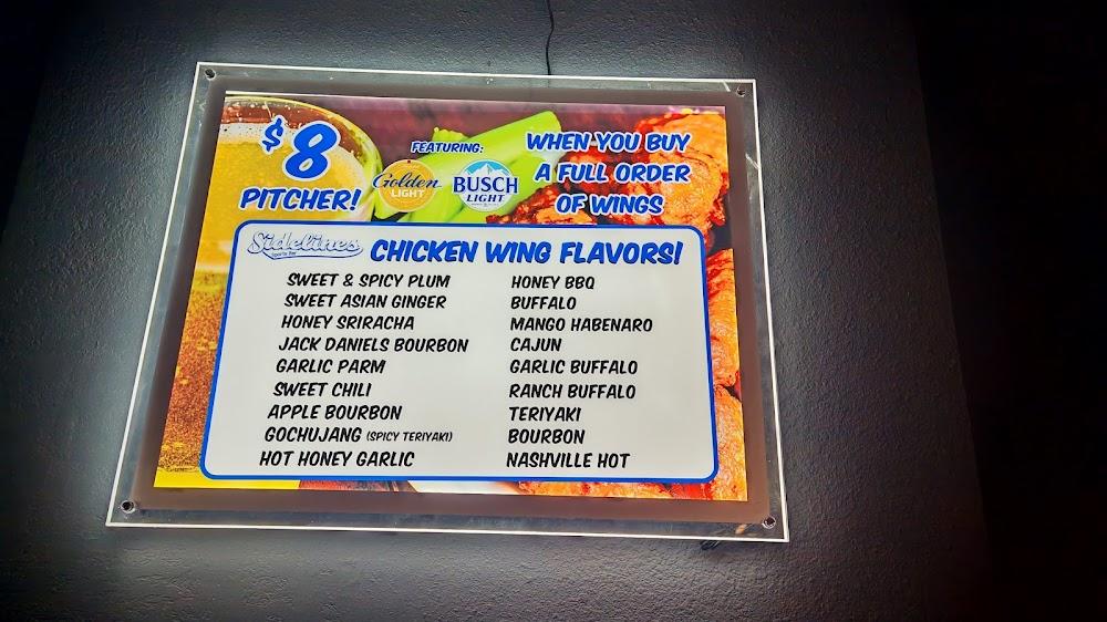 Sidelines Sports Grill Ltd Menu image 1
